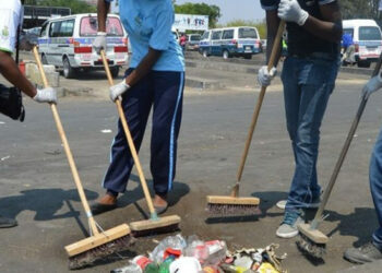 Clean-Up campaign in East London